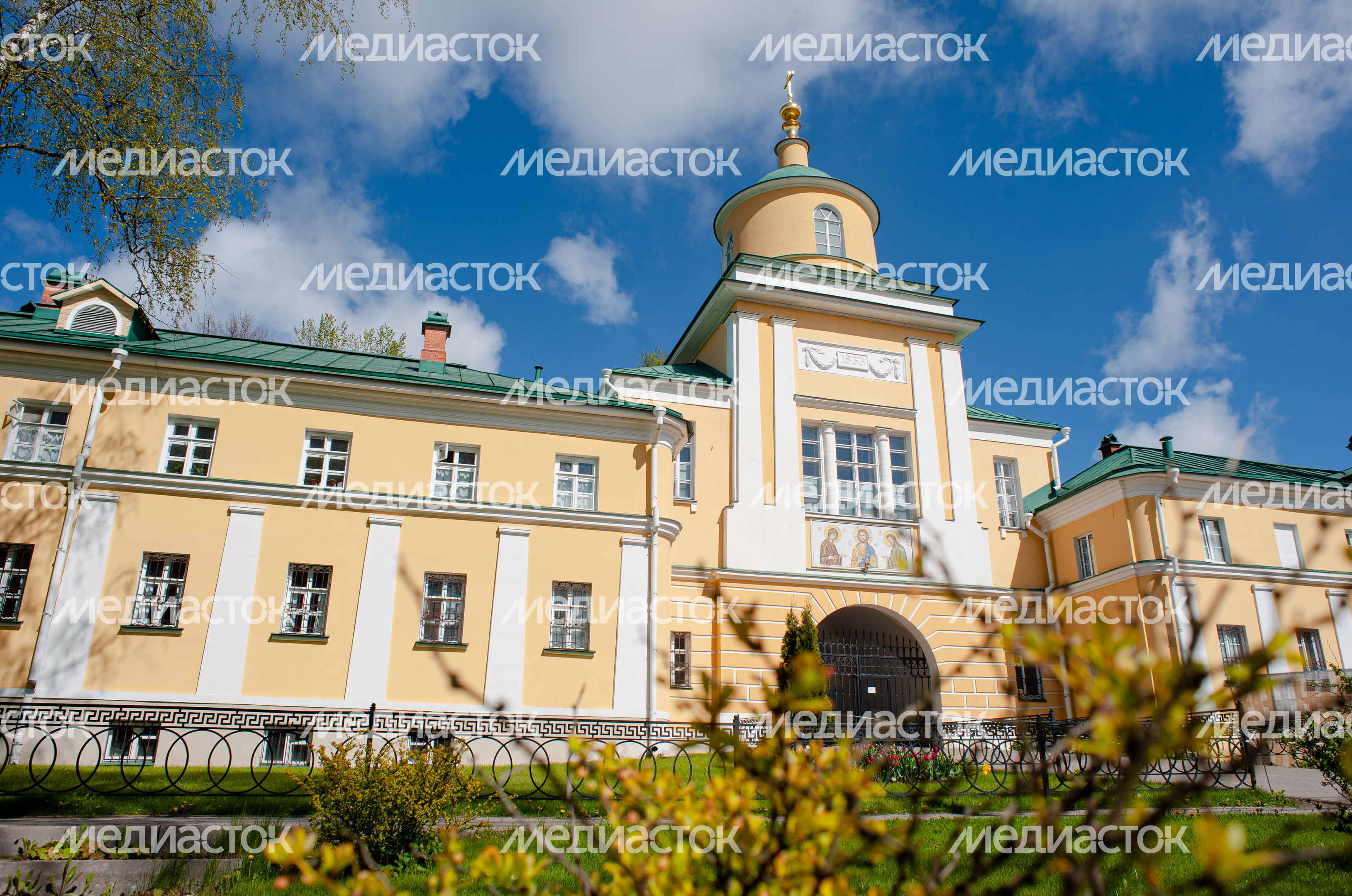 Весенние виды города Хотьково