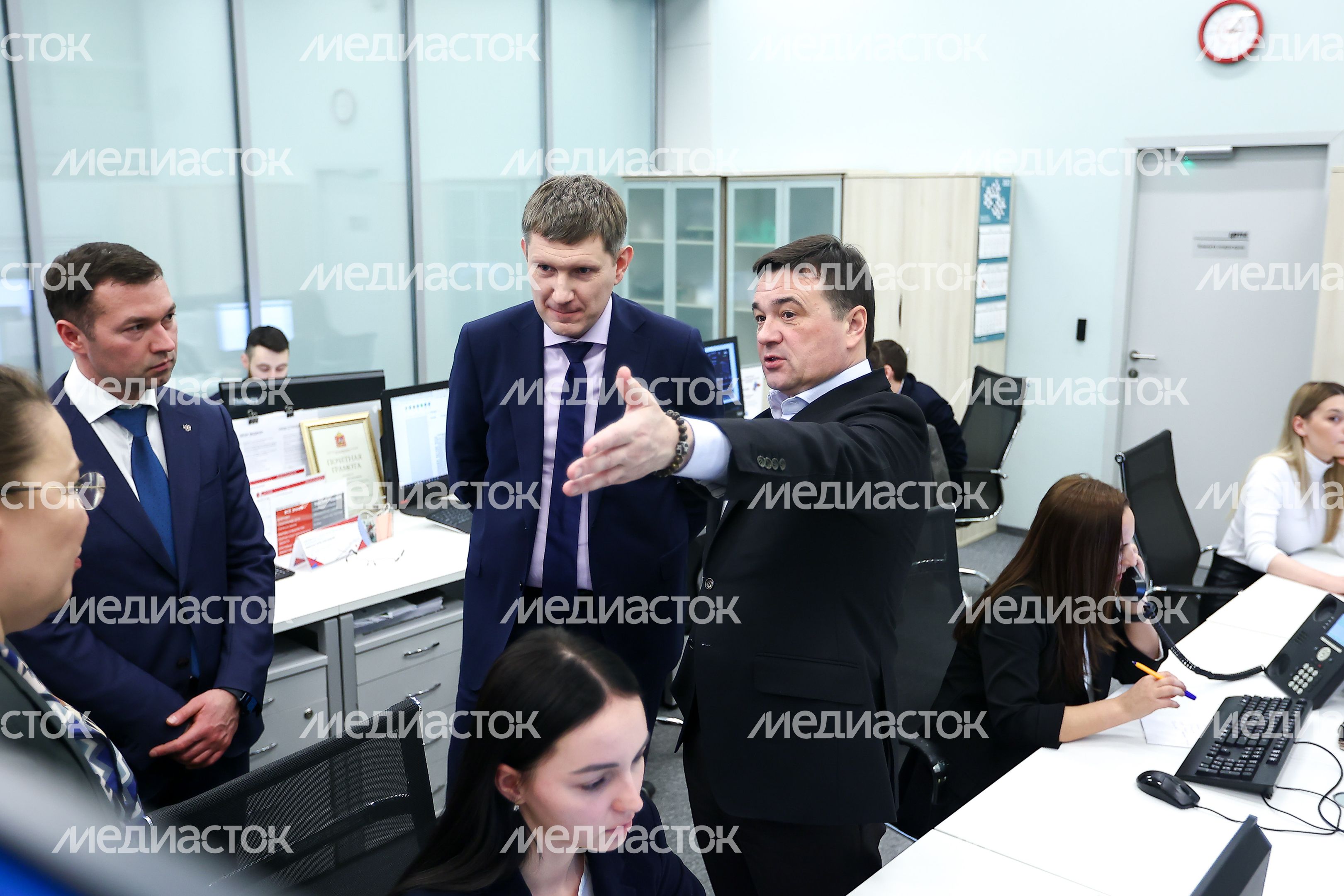 Встреча губернатора и министра​ экономразвития РФ