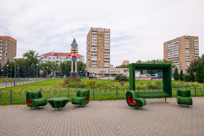 Подольск. Сквер поколений
