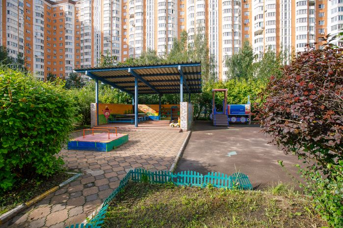 Игровая площадка в детском саду «Светлячок» в Химках