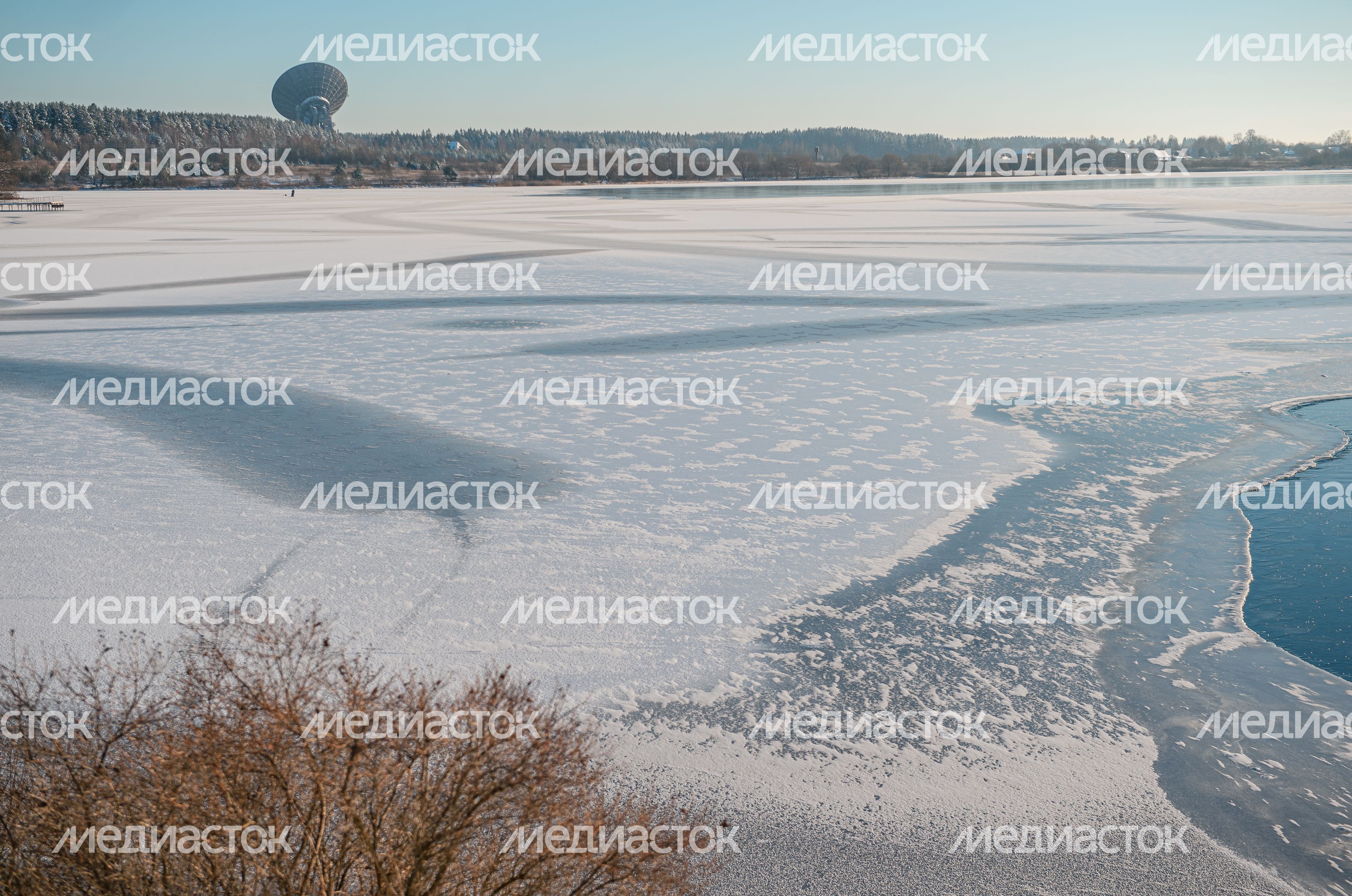 Зимние виды города Калязин