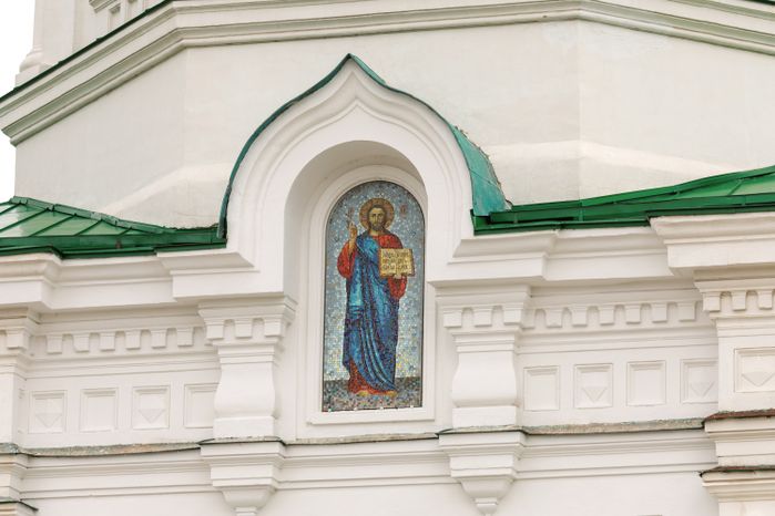 Кафедральный собор Александра Невского в Егорьевске летом