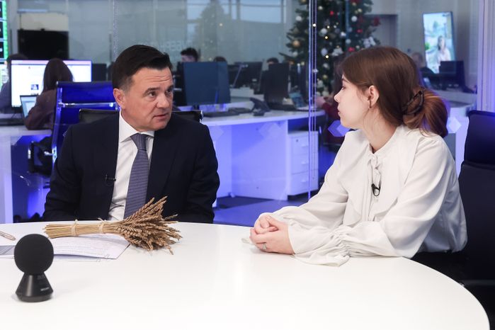 Андрей Воробьев встретился с девятиклассниками из г.о. Ступино