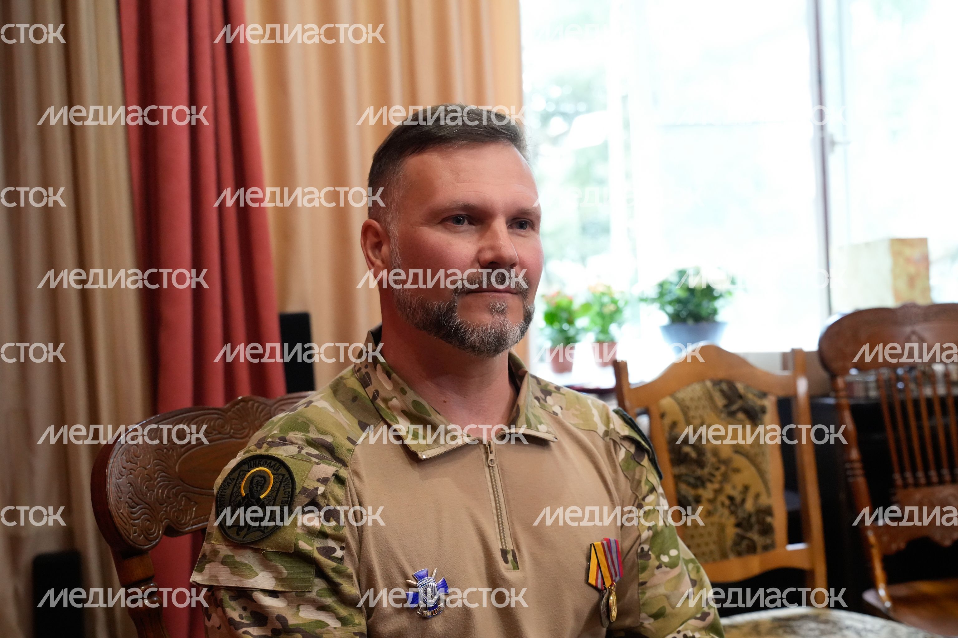 Ветерану СВО из Клина Денису Лелькову вручили медаль "За храбрость" II степени Ветерану СВО из Клина Денису Лелькову вручили медаль "За храбрость" II степени
