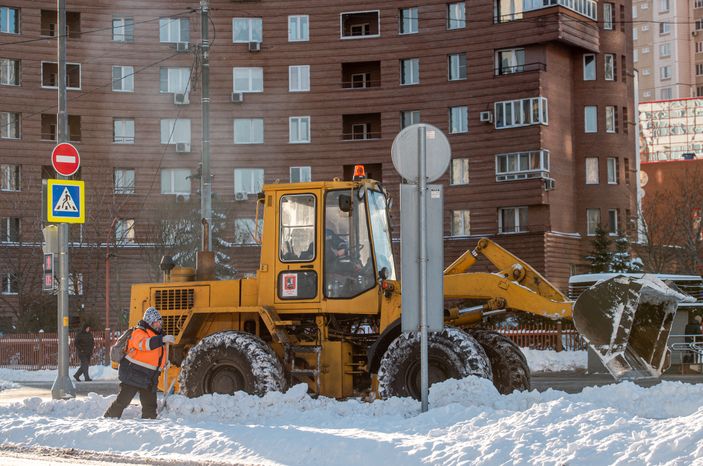 Зима в Москве