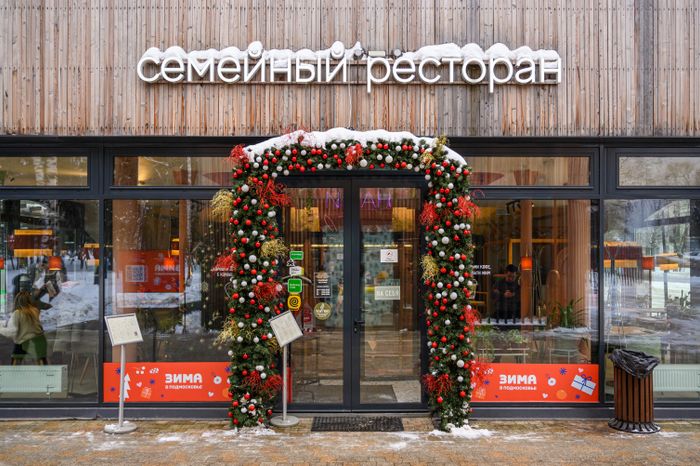 Зимний Пестовский парк в Балашихе