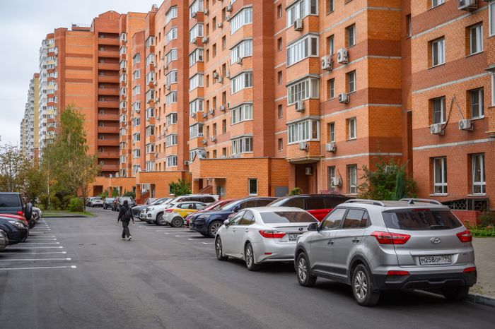 Благоустройство двора в Балашихе на улице Пролетарской микрорайона Железнодорожный