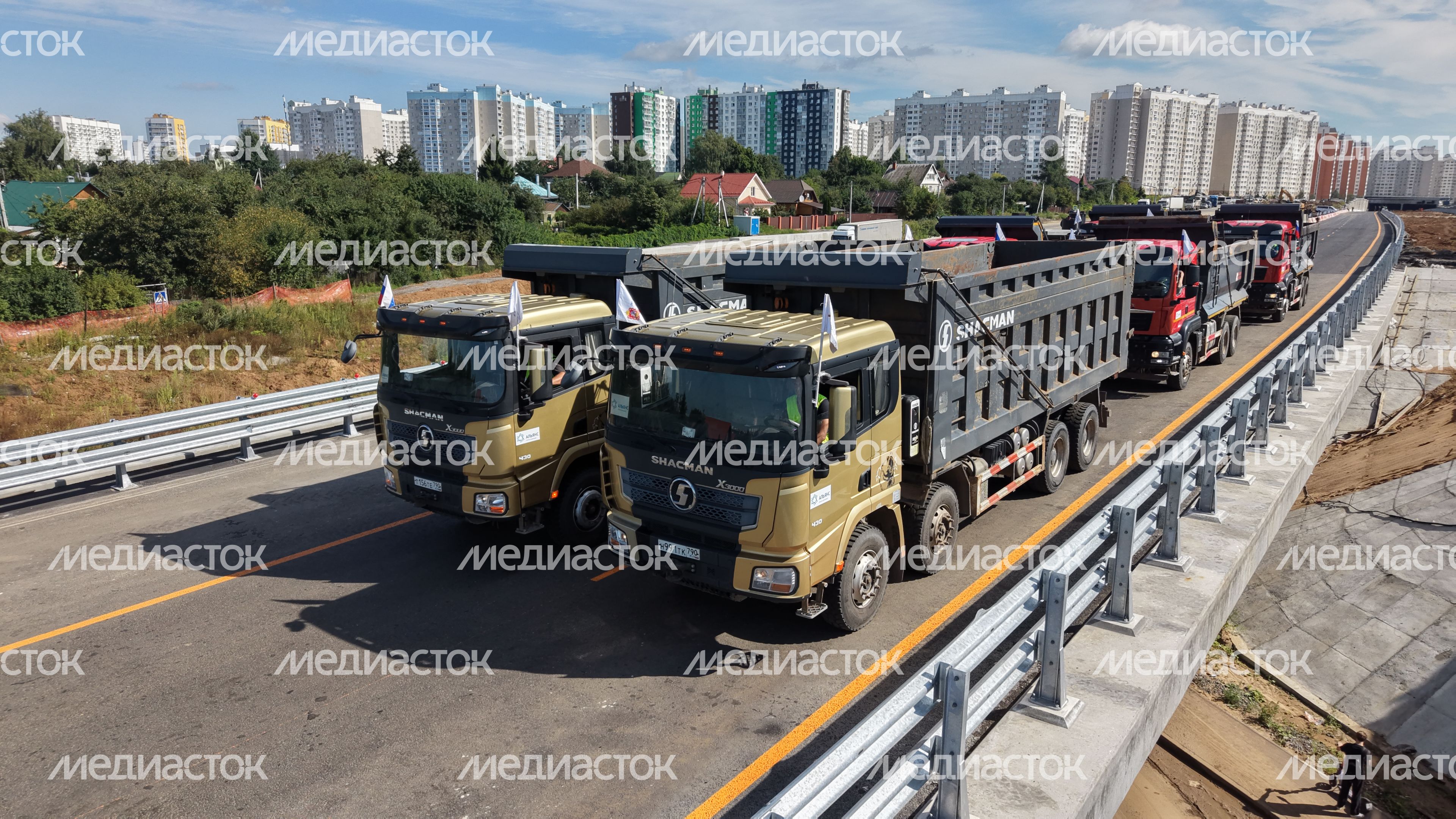 Открытие предпоследнего участка Южно-Лыткаринской автодороги