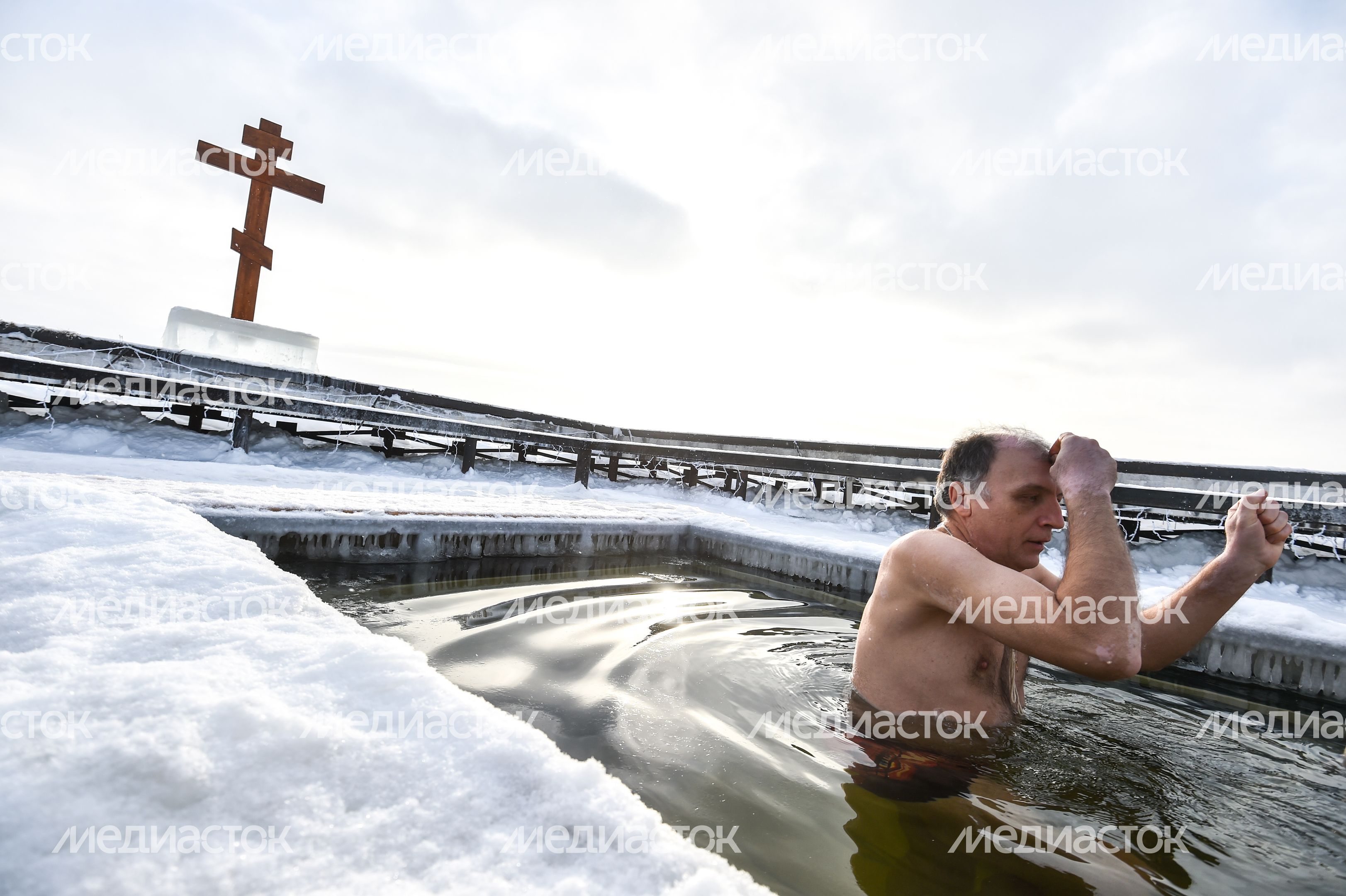 Крещенские купания в Подмосковье