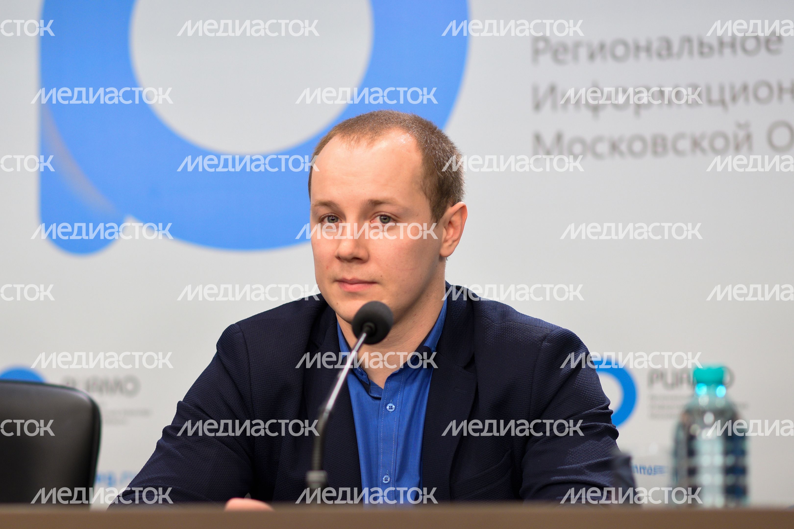 Пресс-конференция Владимира Посаженникова в РИАМО