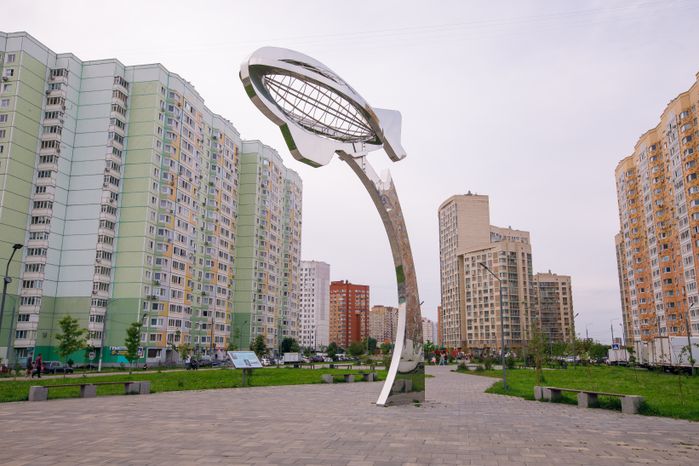 Долгопрудный. Памятник дирижаблю