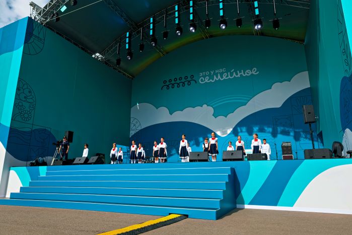 Открытие конкурса «Это у нас семейное» президентской платформы «Россия — страна возможностей» в Солнечногорске