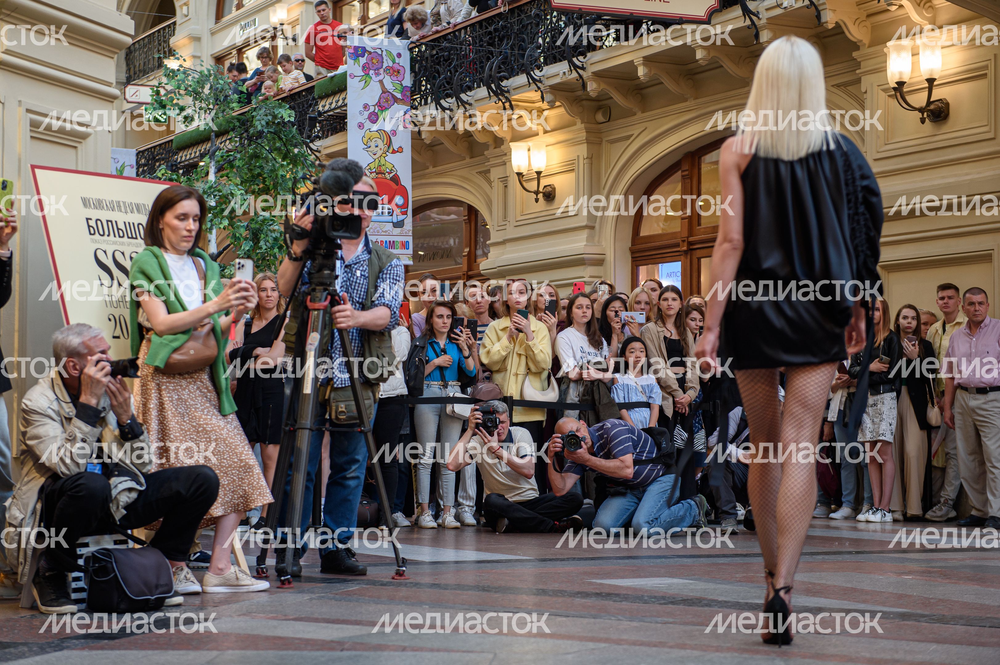 Открытие «Московской недели моды. Модная столица»
