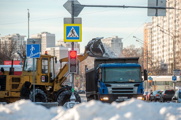 Зима в Москве