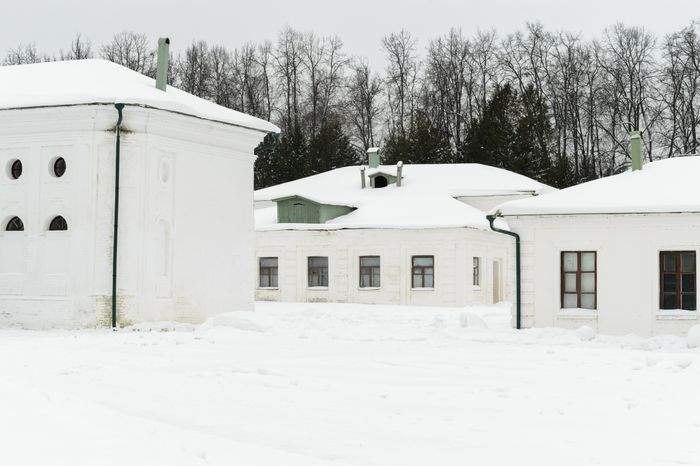 Химки. Усадьба Середниково. Зима