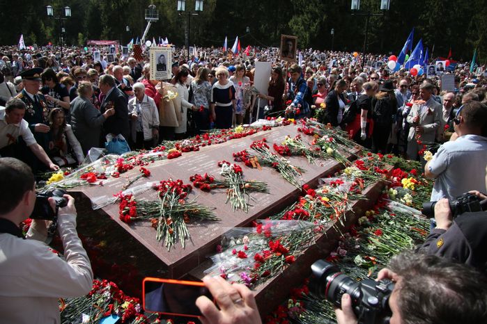 Акция «Бессмертный полк» в Дубне