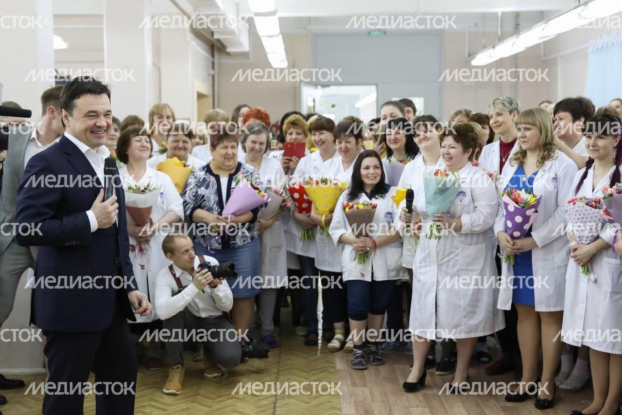 Посещение губернатором Подмосковья Солнечногорского механического завода