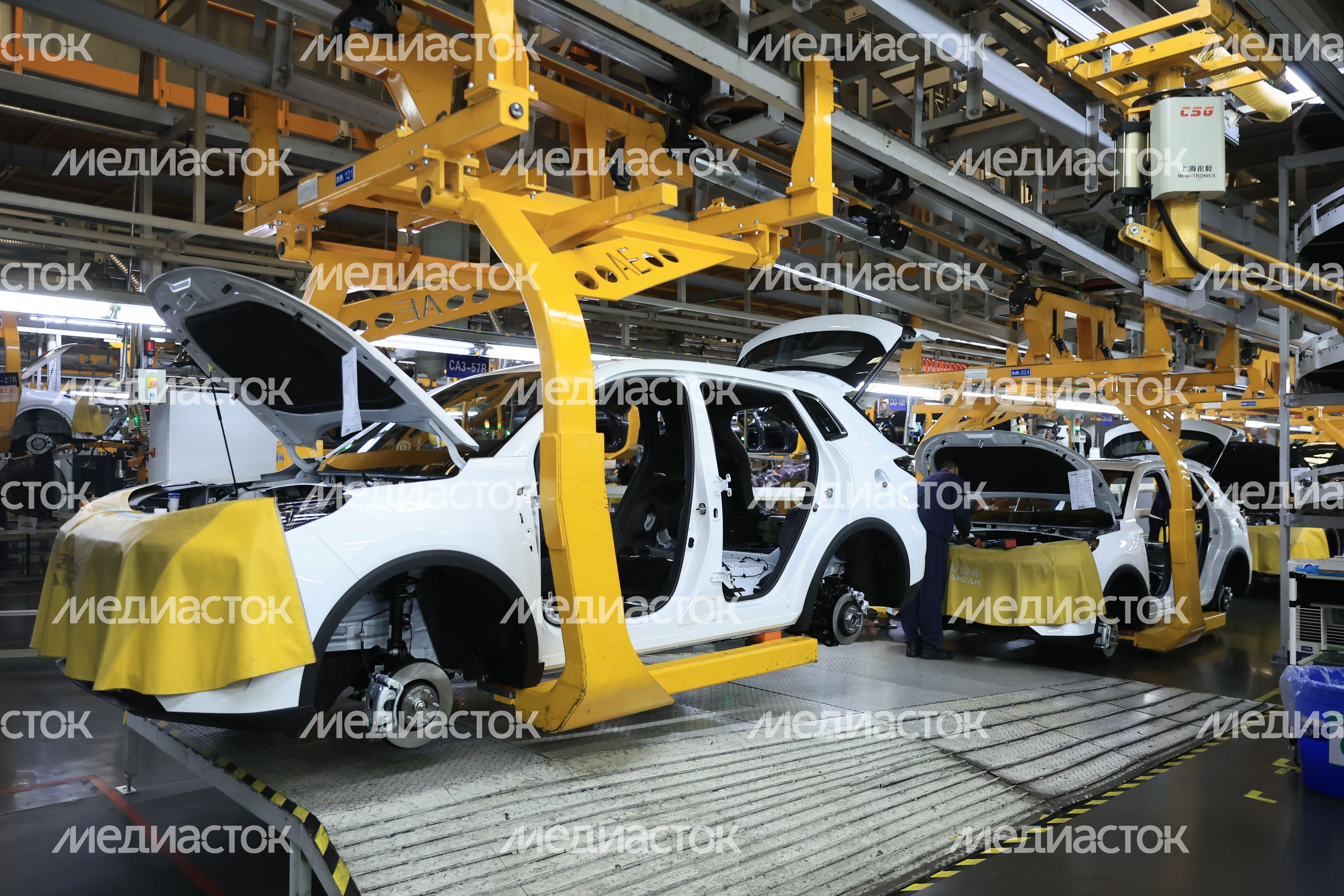 Посещение автозавода Changan Automobile Group в Китае Губернатором Подмосковья