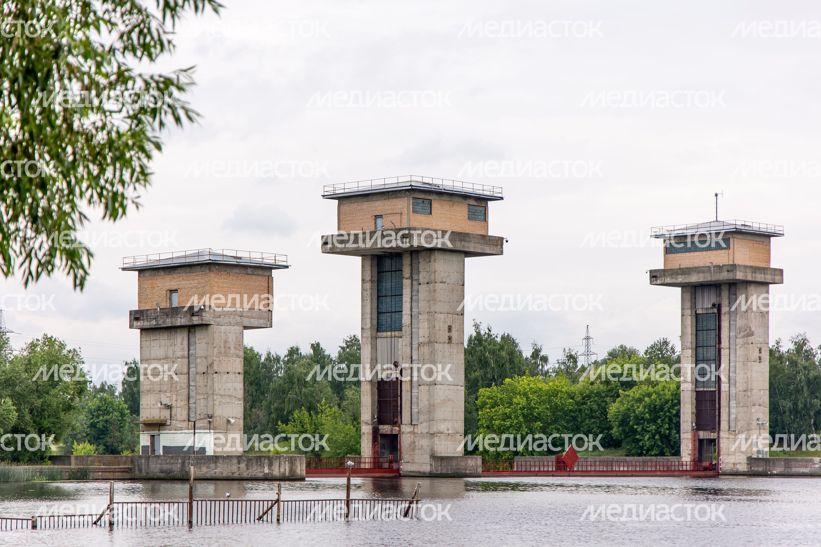 Андреевская плотина в Лыткарино Андреевская плотина в Лыткарино
