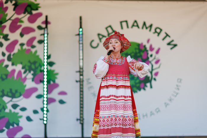 Кирилл Григорьев с командой принял участие во Всероссийской акции «Сад памяти»