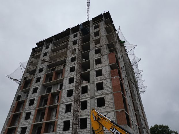 В подольском посёлке Южный в Подольске строят дома для расселения аварийного жилья