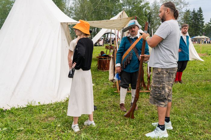 Бородино. Военно-исторический праздник "Стойкий оловянный солдатик"