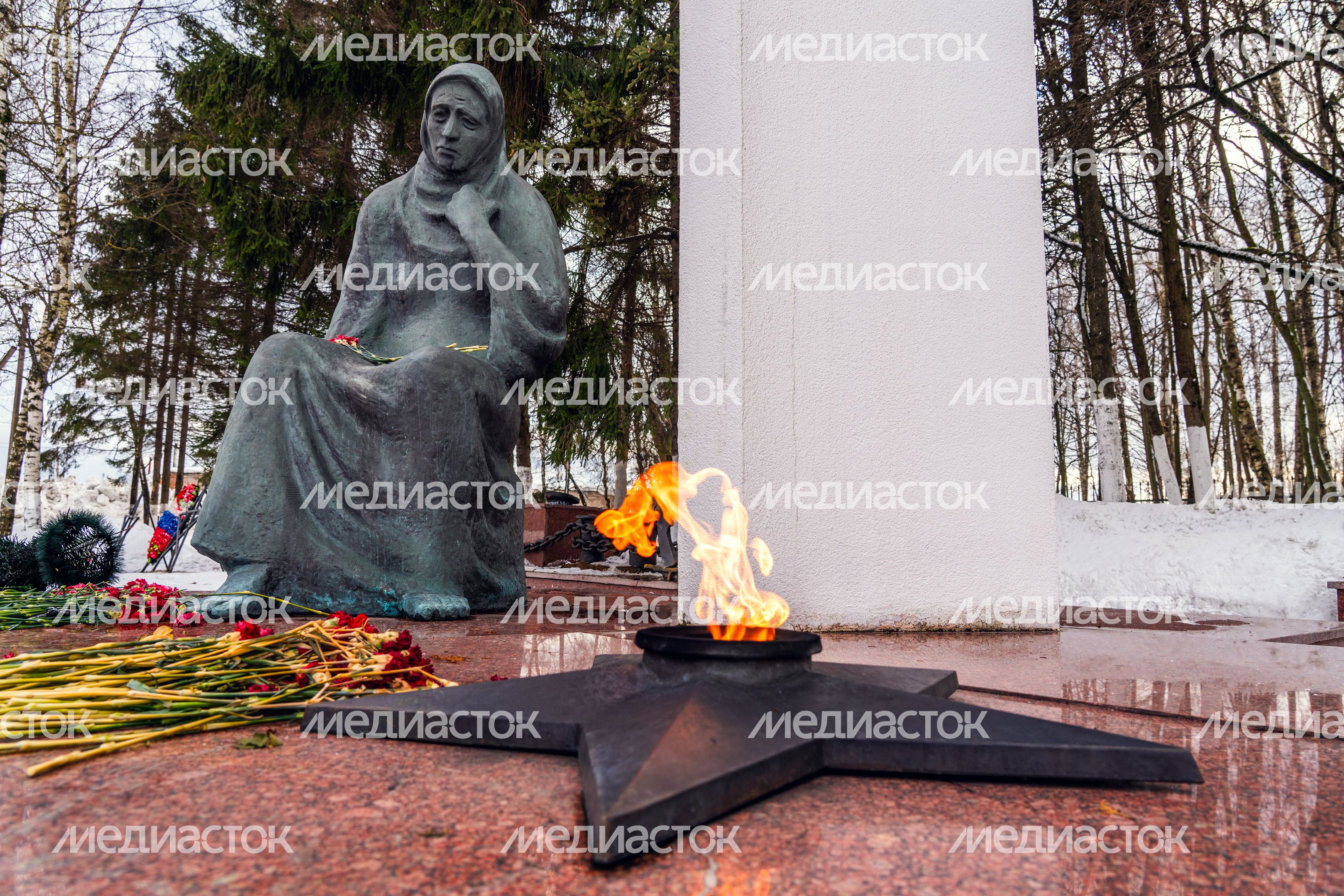 Мемориал «Скорбящая мать» в Солнечногорске Мемориал «Скорбящая мать» в Солнечногорске