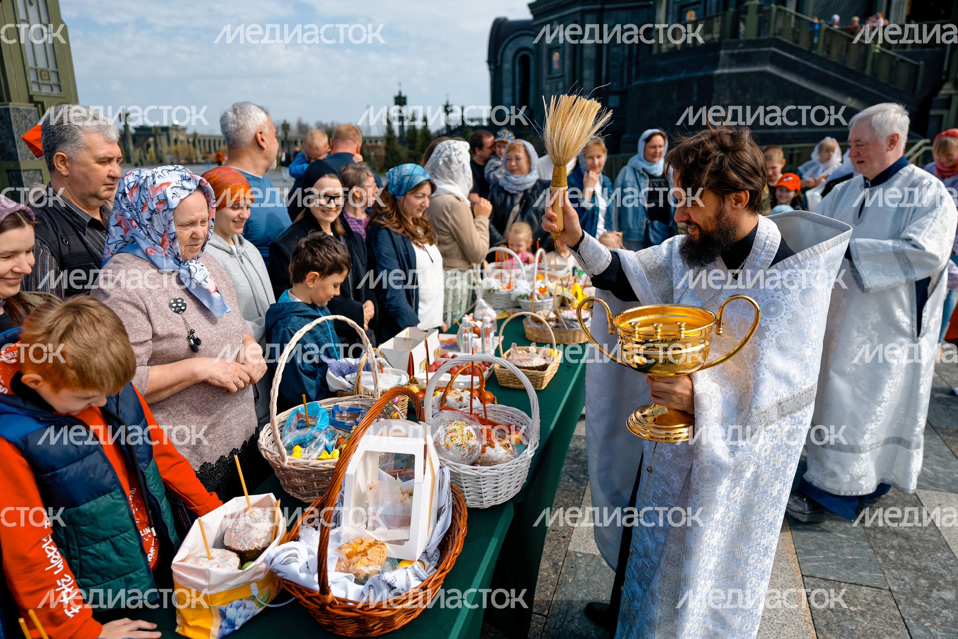 Пасха в Главном храме ВС РФ в Одинцовском округе Пасха в Главном храме ВС РФ в Одинцовском округе
