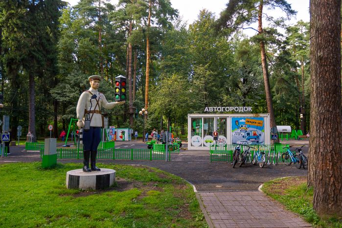 Автогородок в детском городке «Сказочный» в Красногорске