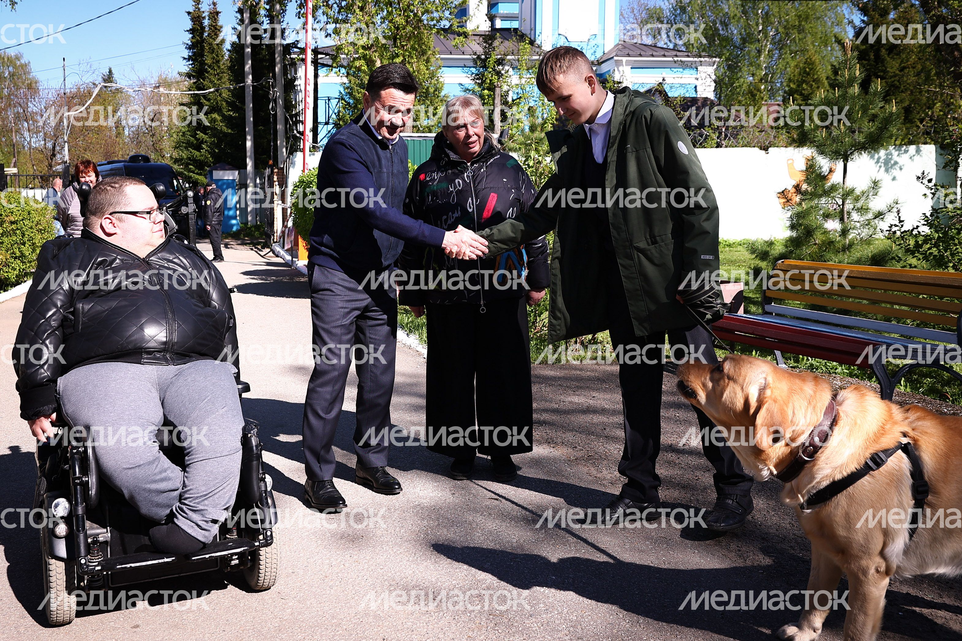 Губернатор навестил ребят, воспитывающихся в Семейном центре «Дмитровский»