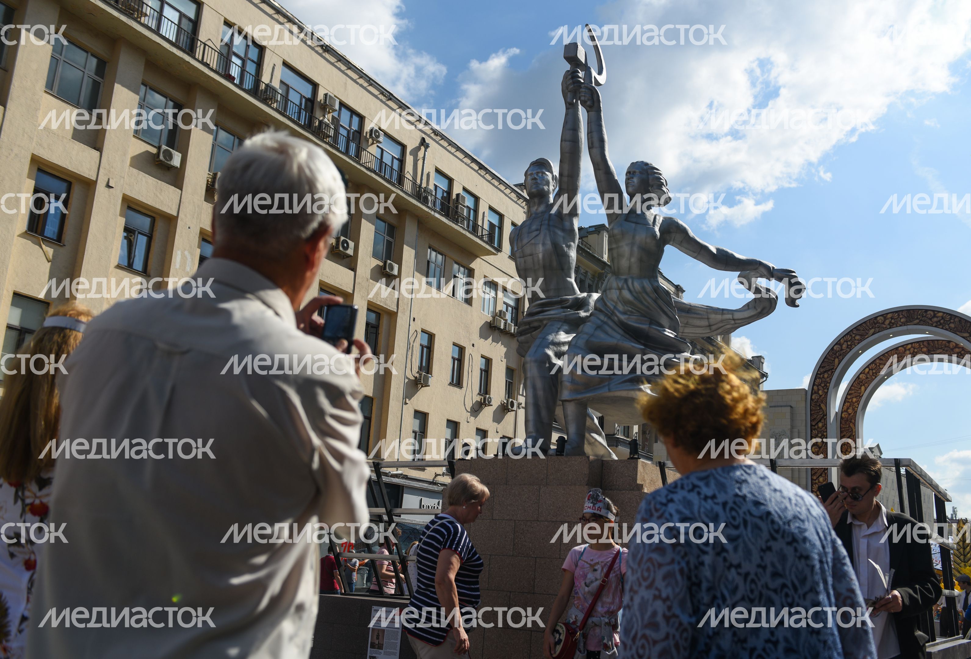 Празднование Дня города в Москве