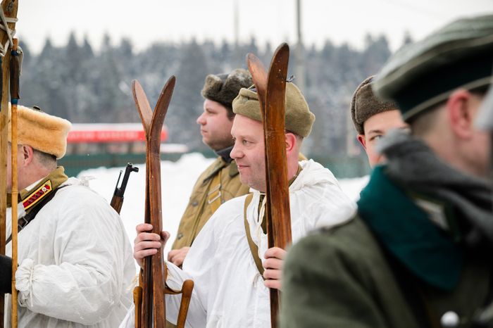 Мытищи. Военно-историческая реконструкция «Разгром немецких войск под Москвой»
