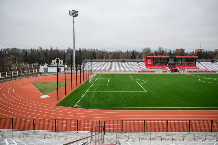 Стадион "Авангард" в Коломне после капремонта