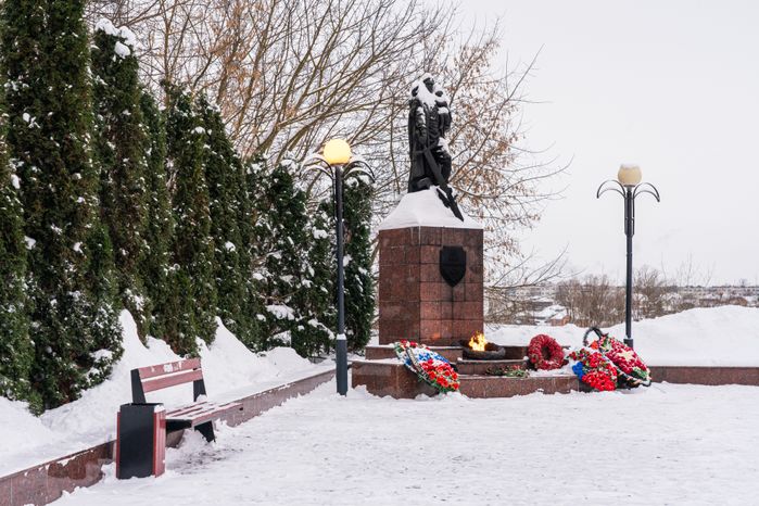 Серпухов. Соборная гора. Зима