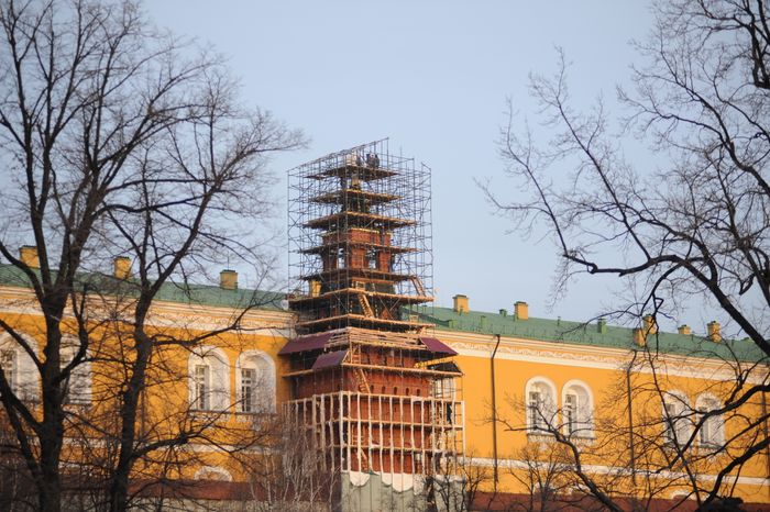 Реконструкция Кремлевской башки в Москве