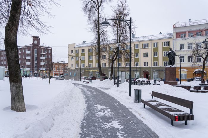 Серпухов. Виды города. Зима