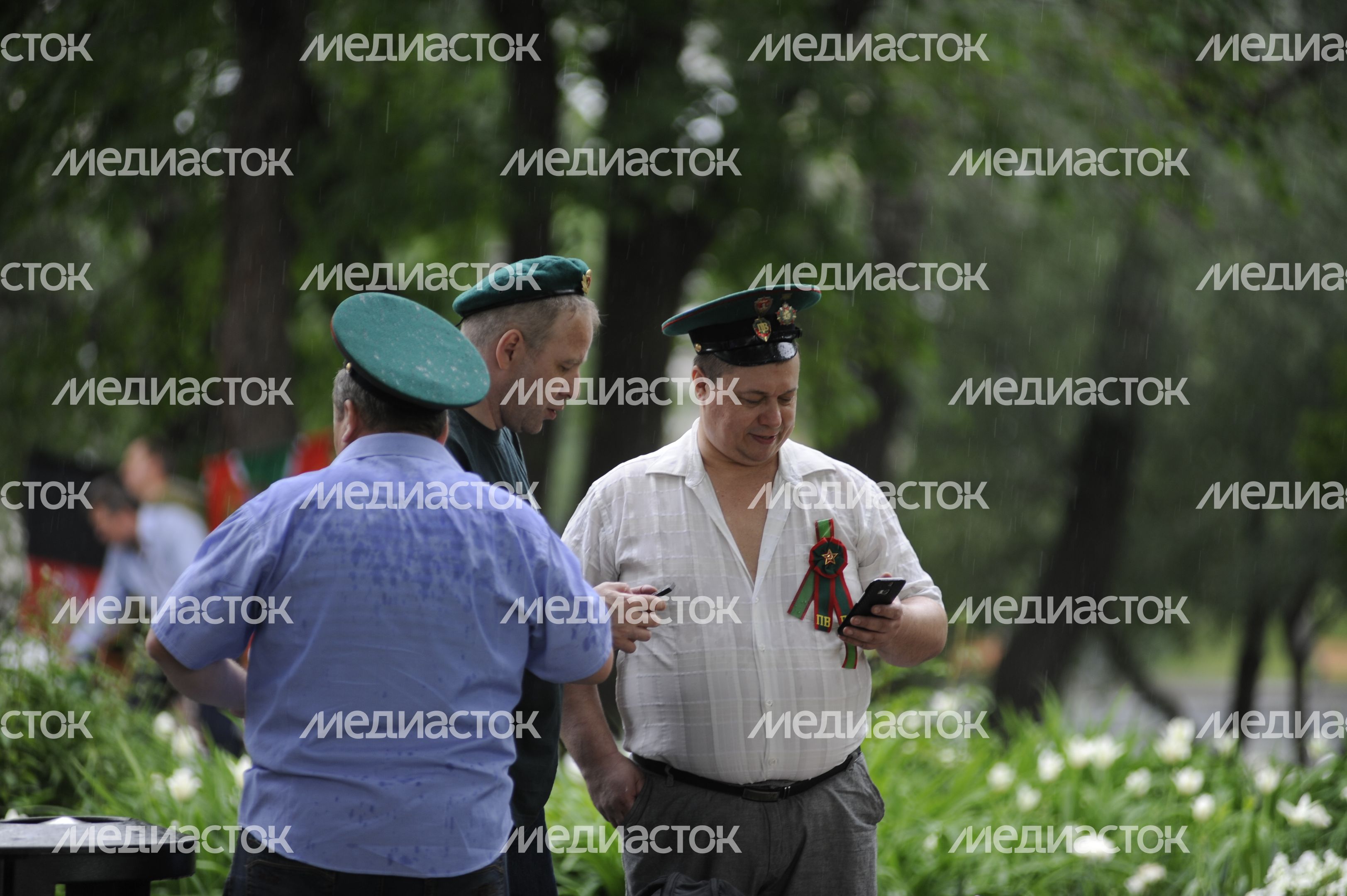 День пограничника в Москве