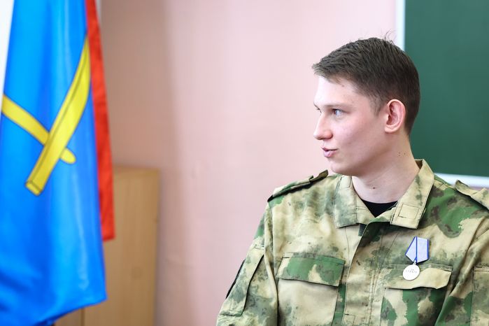 «Урок мужества» с участием Губернатора Подмосковья в Климовске