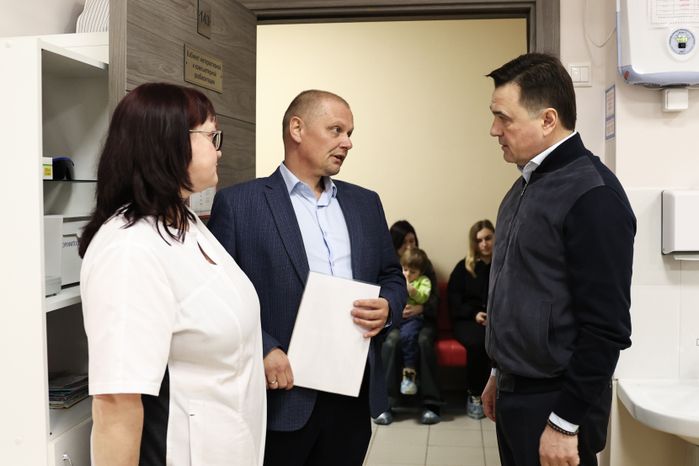 Андрей Воробьев посетил образовательный центр "Созвездие"