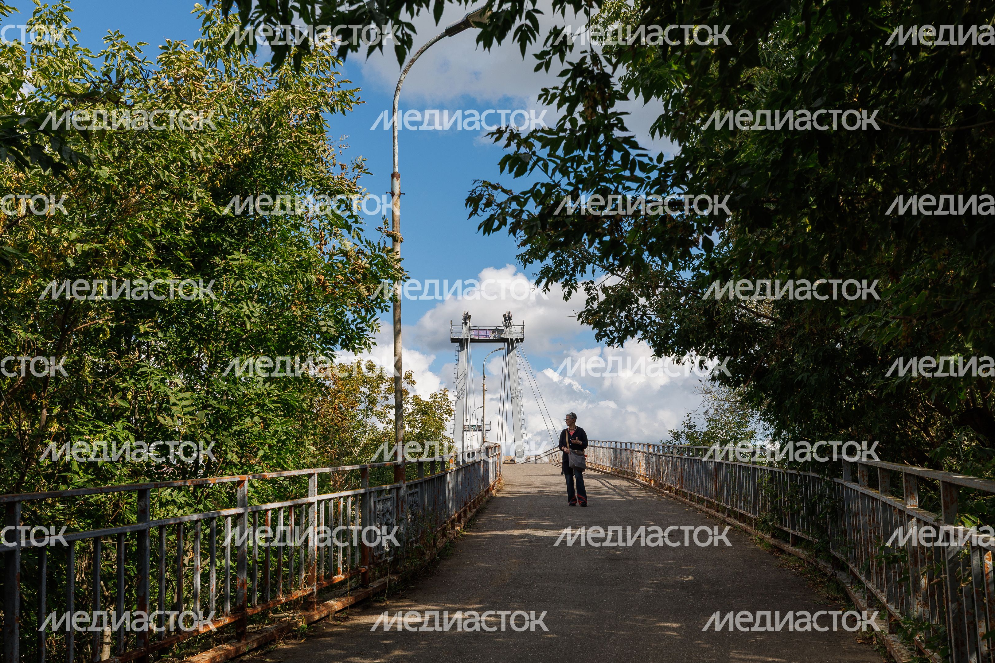 Новлянский пешеходный мост в городе Воскресенск Новлянский пешеходный мост в городе Воскресенск