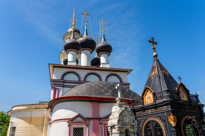 Церковь Зачатия праведной Анною Пресвятой Богородицы (Зачатьевская церковь) в Чехове