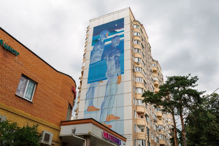 Муралы в Железнодорожном, Балашиха