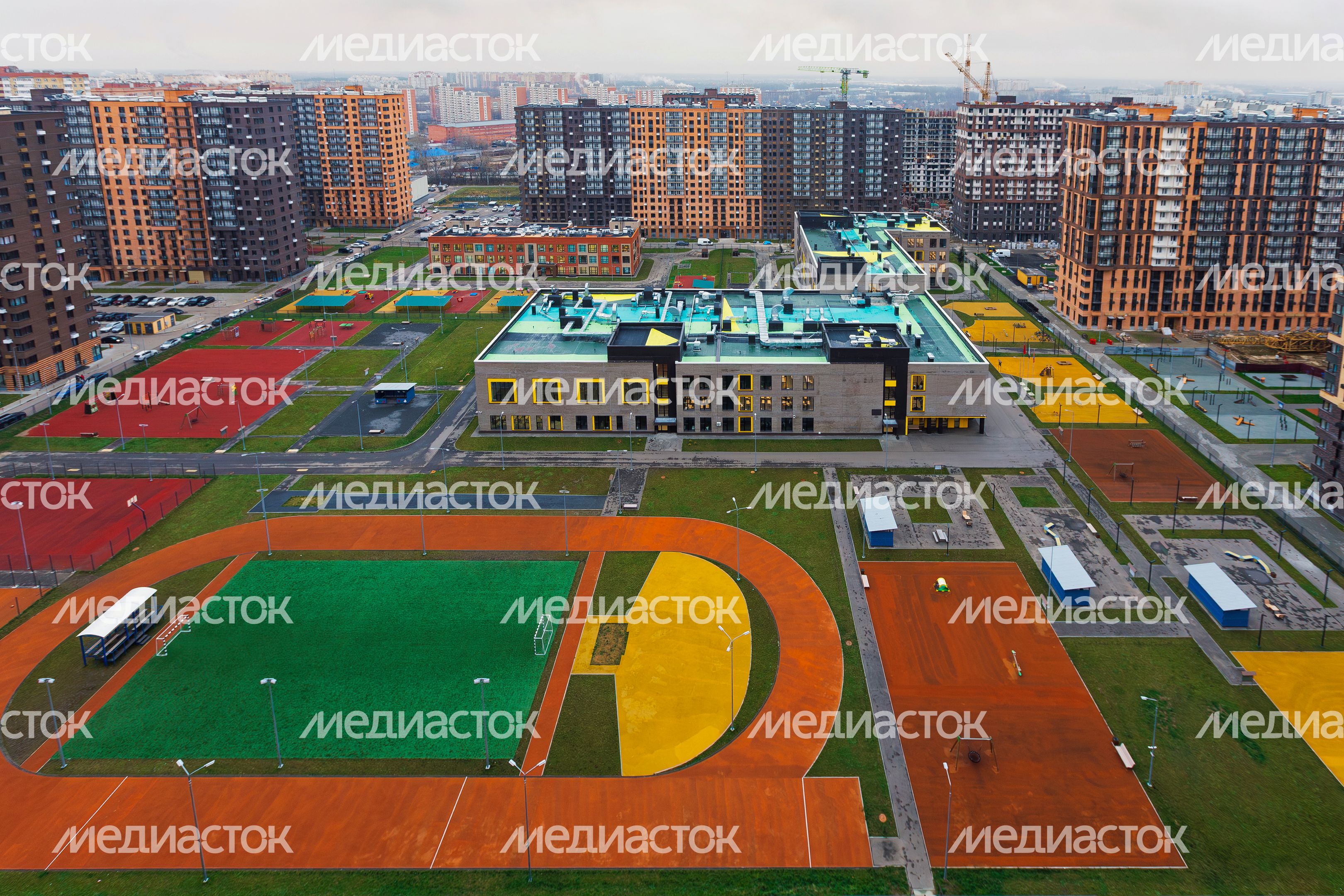 Новый корпус школы № 15 на 1320 мест в ЖК «Героев» в Балашихе