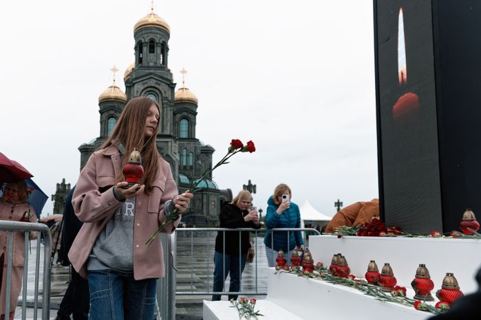 День памяти и скорби у Главного храма ВС РФ в Одинцовском округе