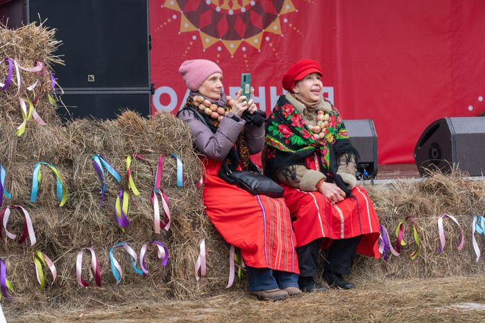 Масленица в парке "Захарово". Одинцовский округ