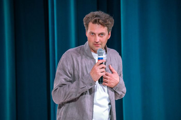 Творческая встреча с актером Иваном Колесниковым на кинофестивале «Движение по вертикали» в Дмитрове