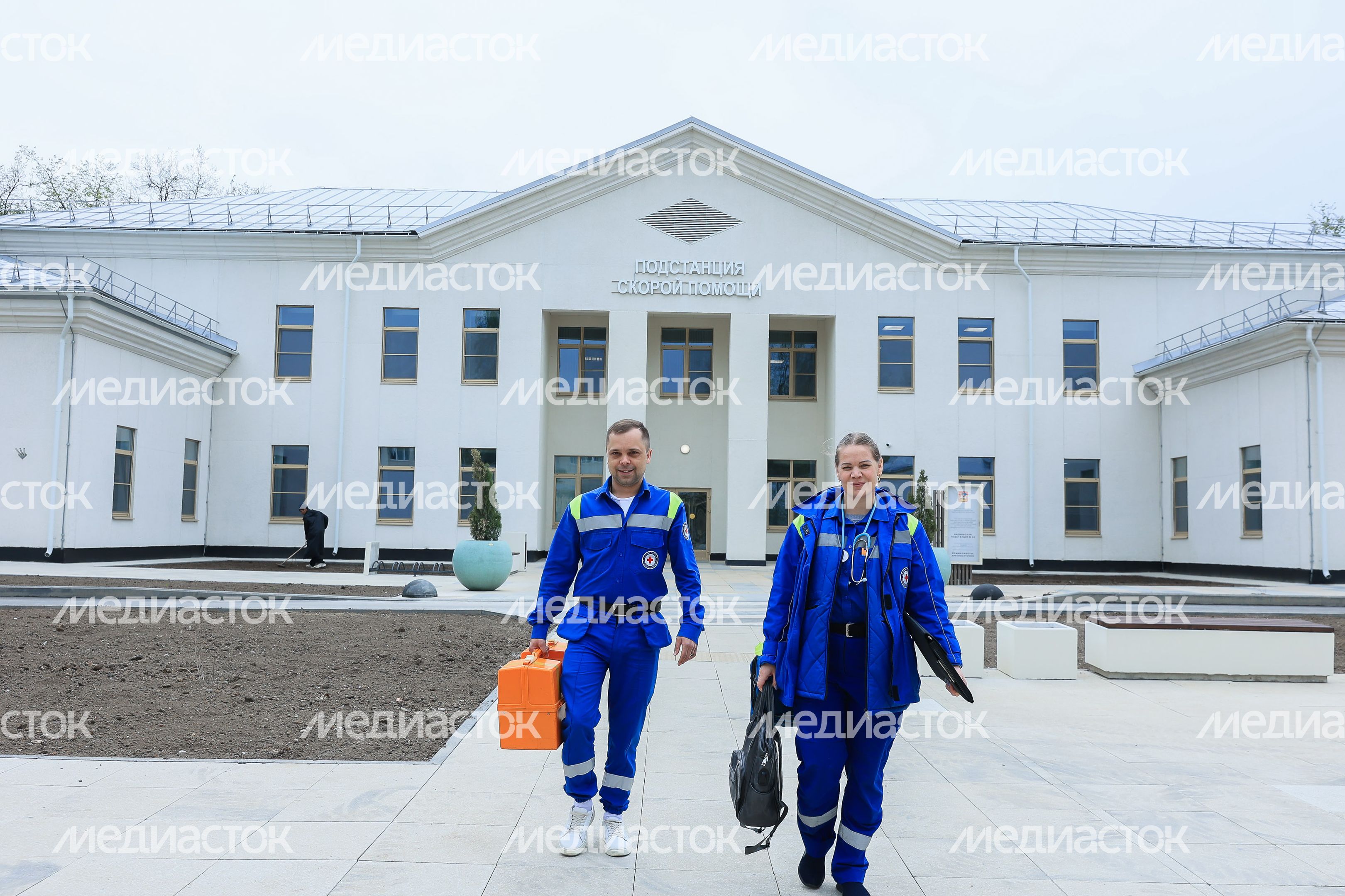 Посещение подстанции скорой помощи в Ленинском округе Губернатором Подмосковья