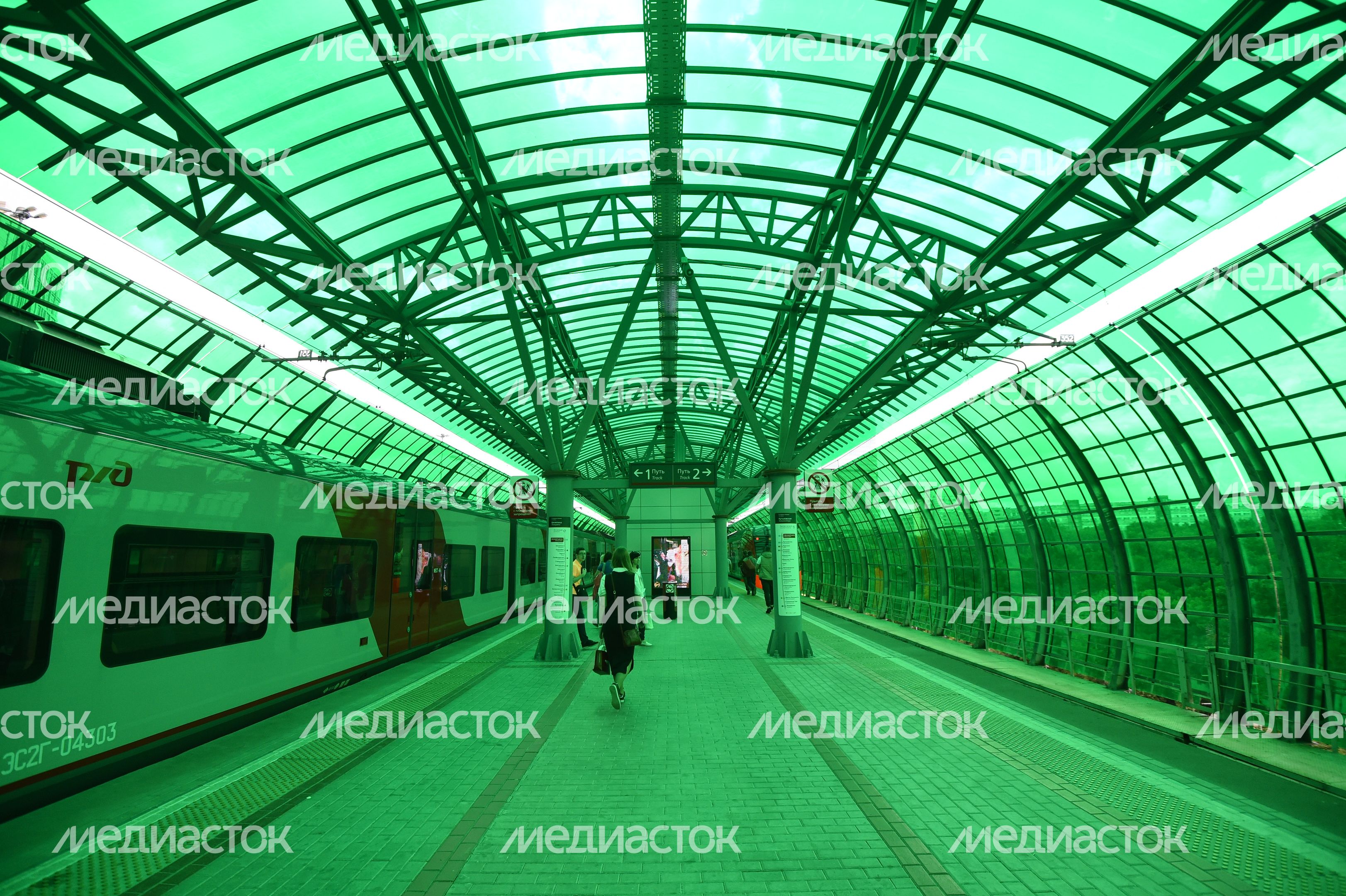 МЦК летом