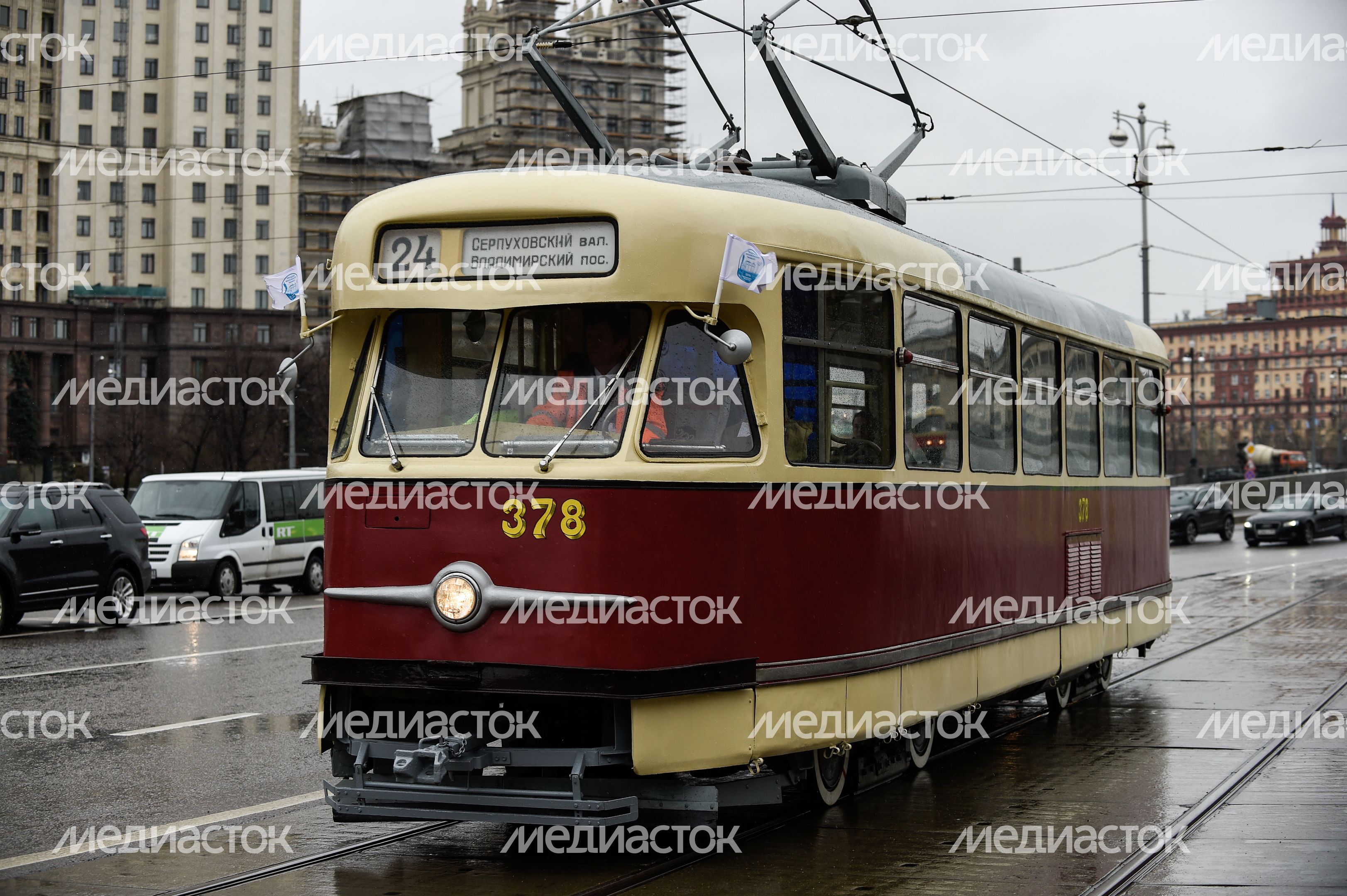 Праздник трамвая в Москве