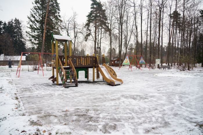 Люберцы. Томилинский лесопарк. Зима